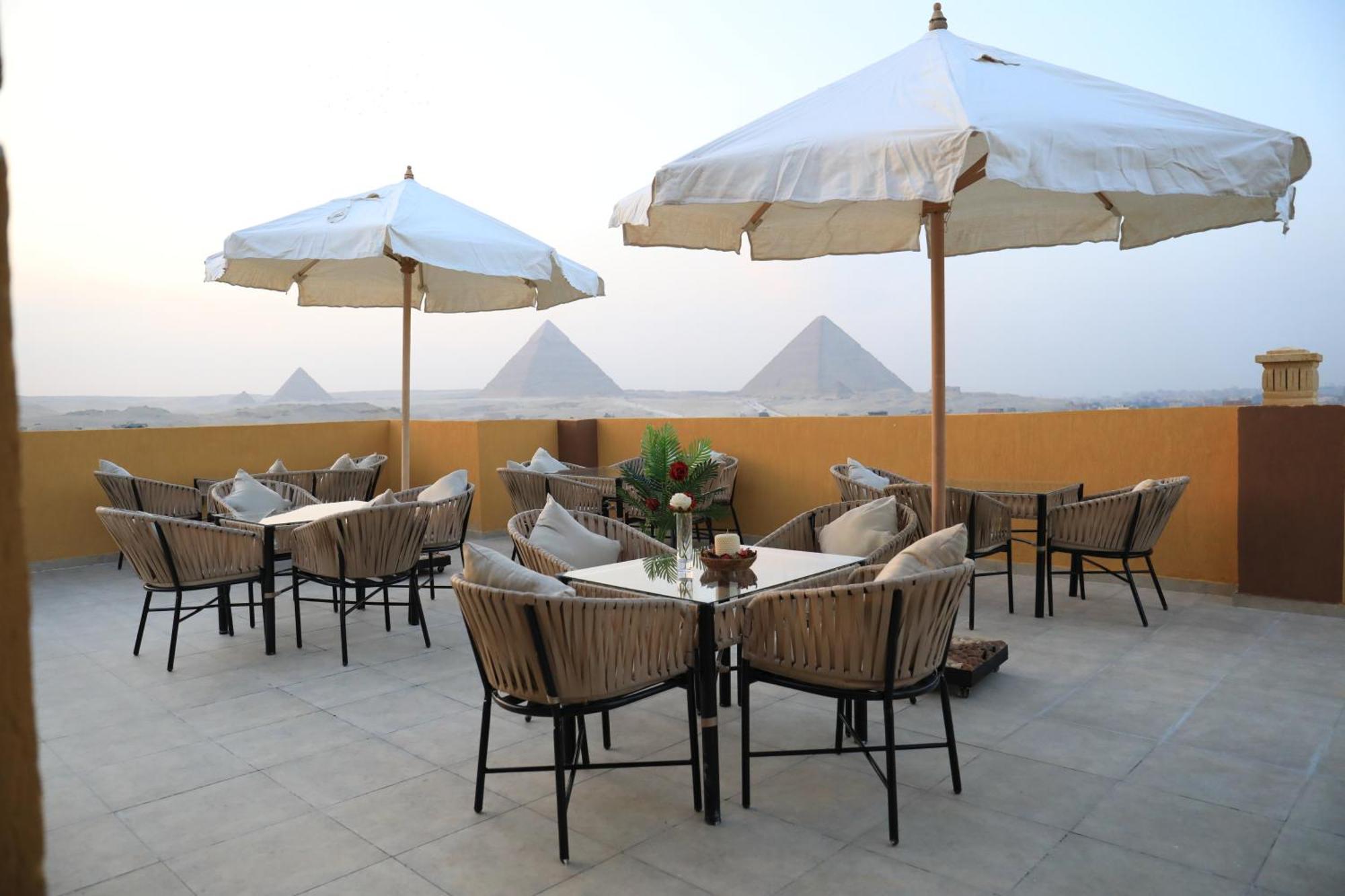 Pyramids Heart Hotel Kafret el-Gabal Dış mekan fotoğraf
