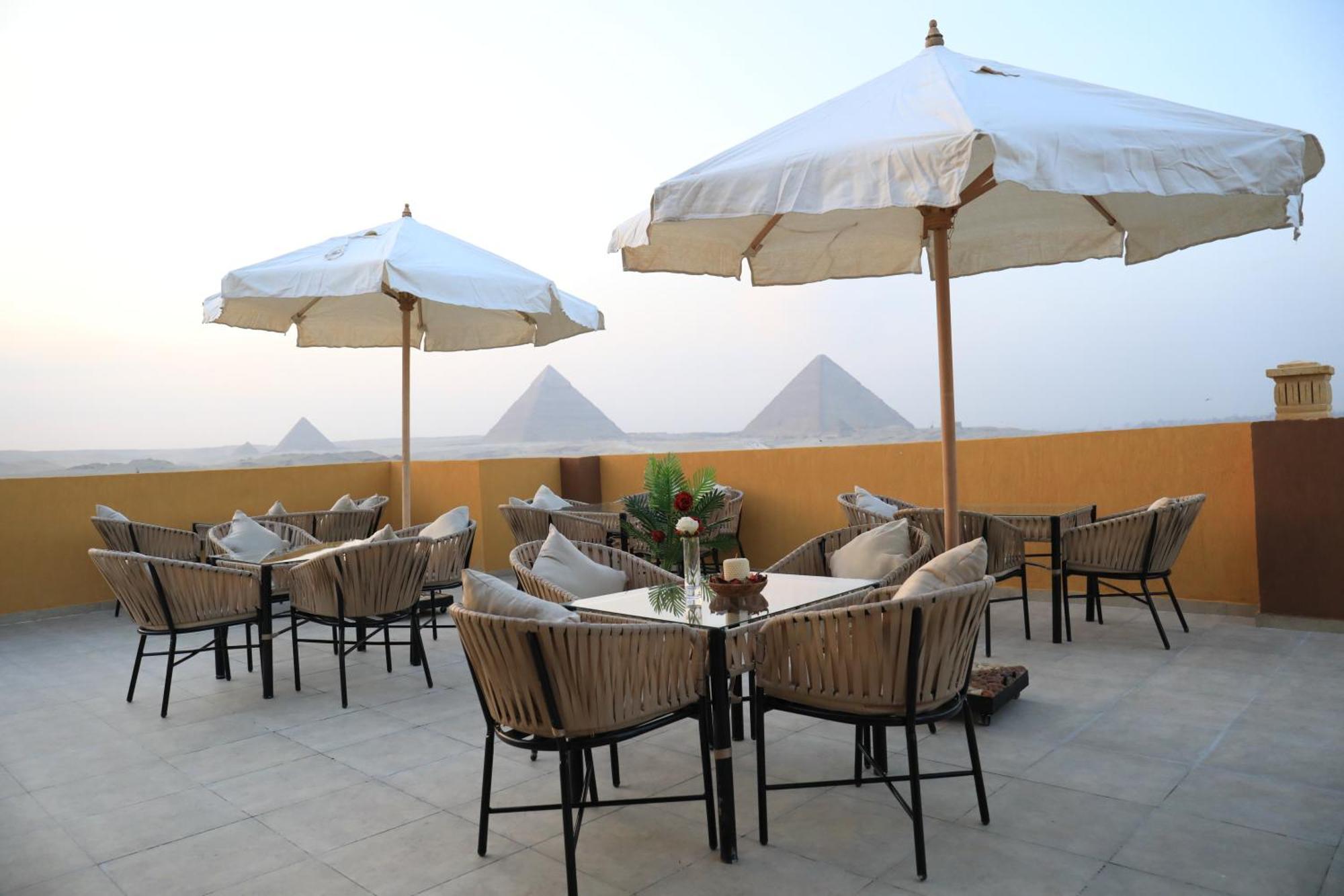 Pyramids Heart Hotel Kafret el-Gabal Dış mekan fotoğraf