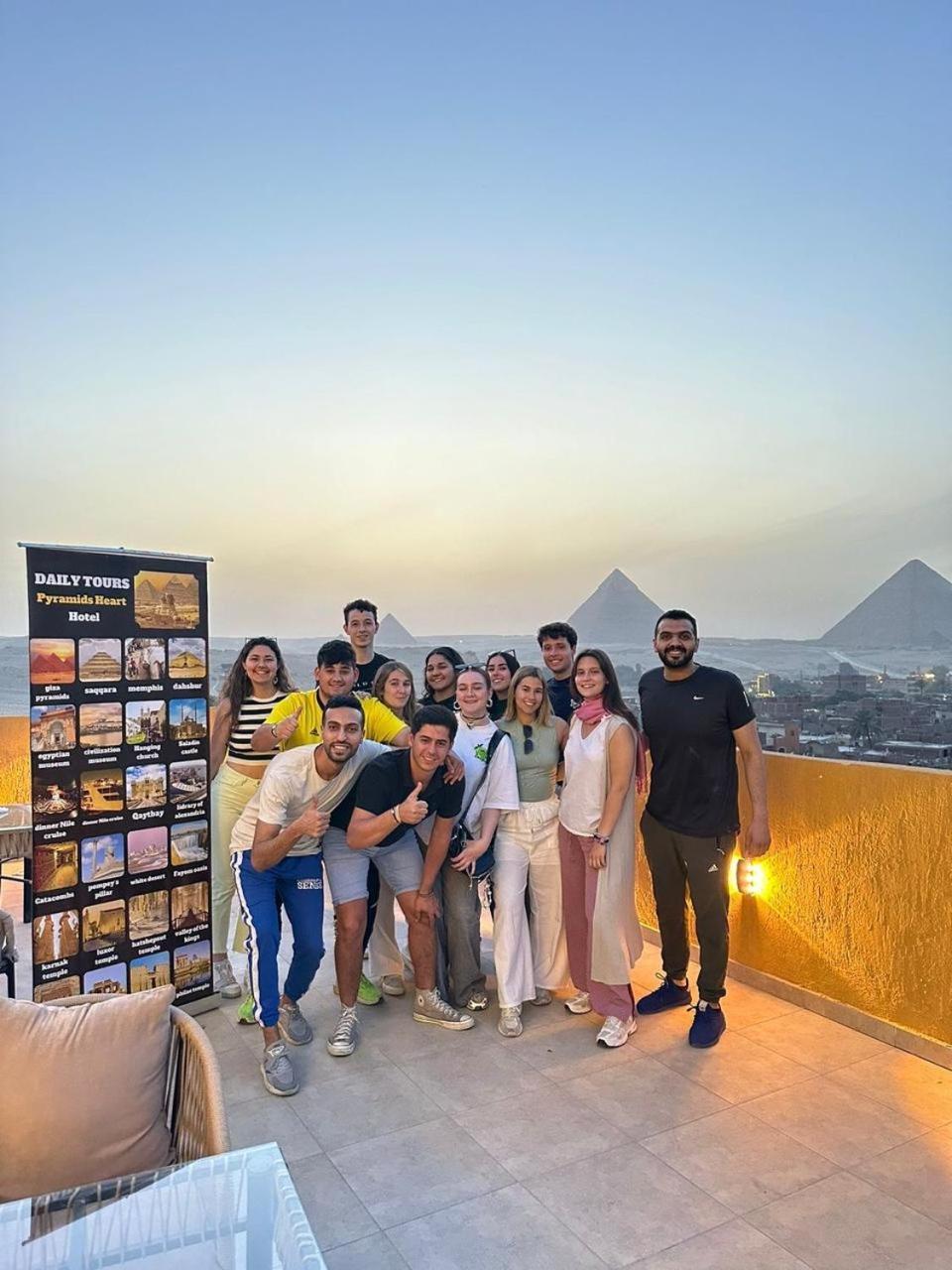 Pyramids Heart Hotel Kafret el-Gabal Dış mekan fotoğraf