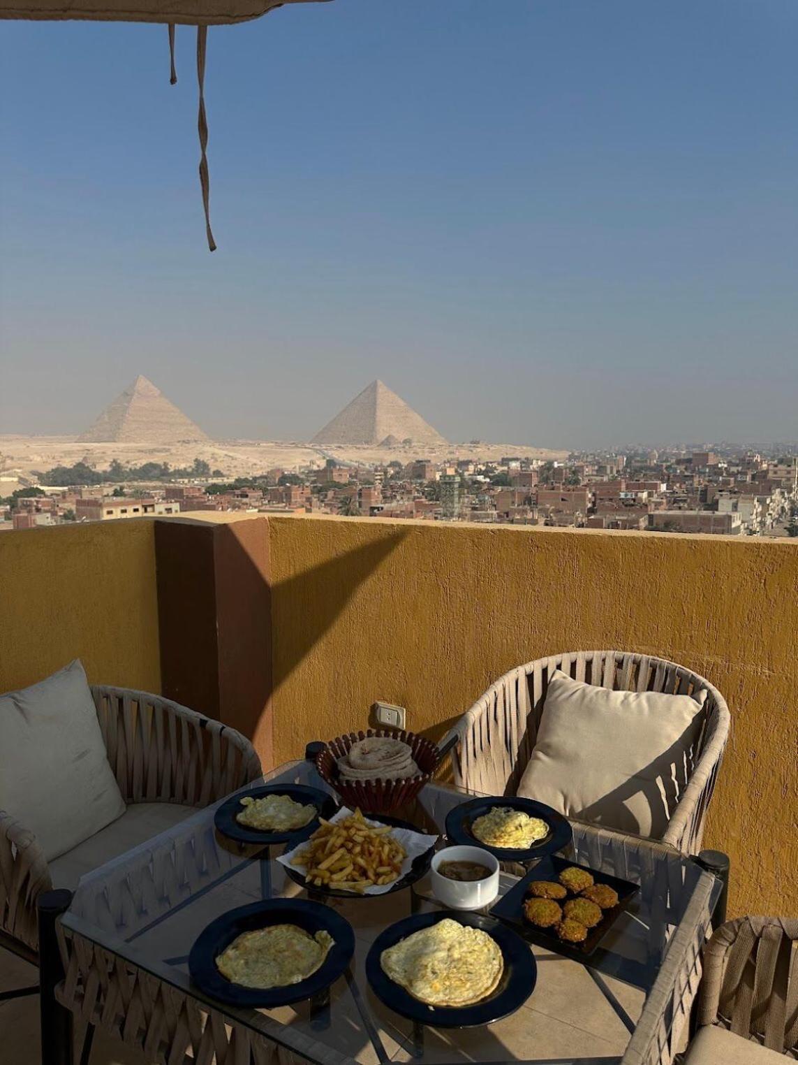 Pyramids Heart Hotel Kafret el-Gabal Dış mekan fotoğraf