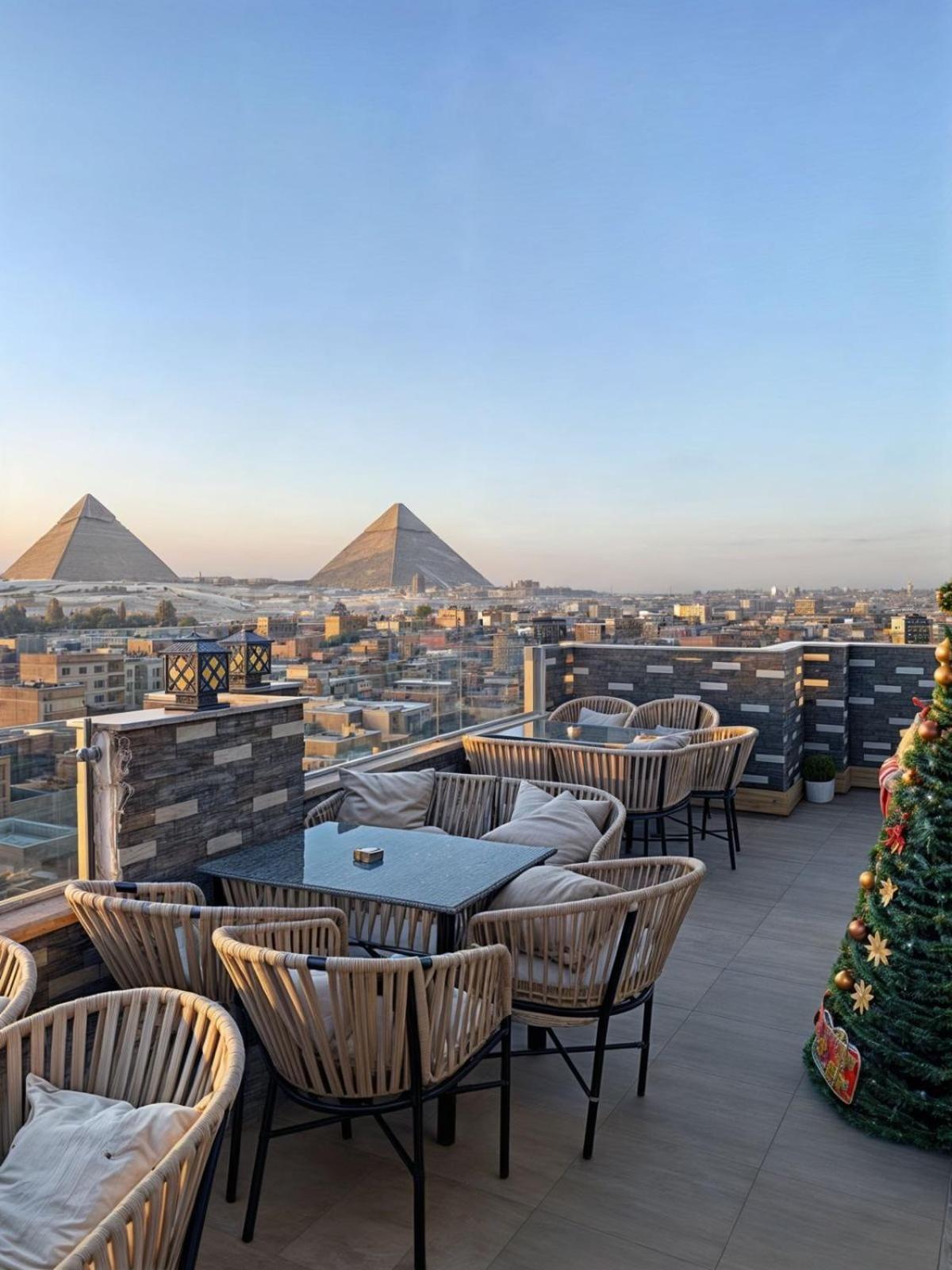 Pyramids Heart Hotel Kafret el-Gabal Dış mekan fotoğraf