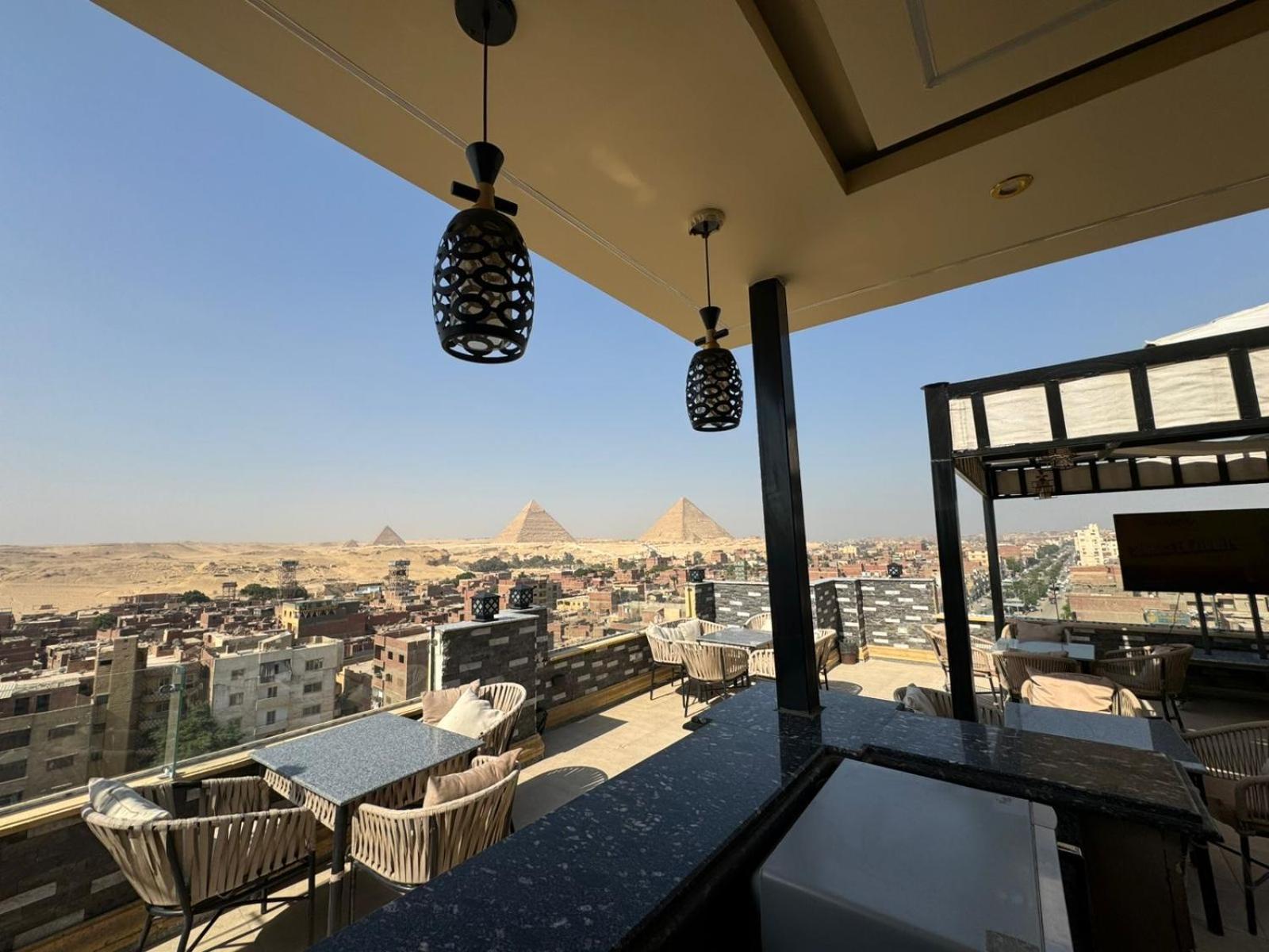 Pyramids Heart Hotel Kafret el-Gabal Dış mekan fotoğraf